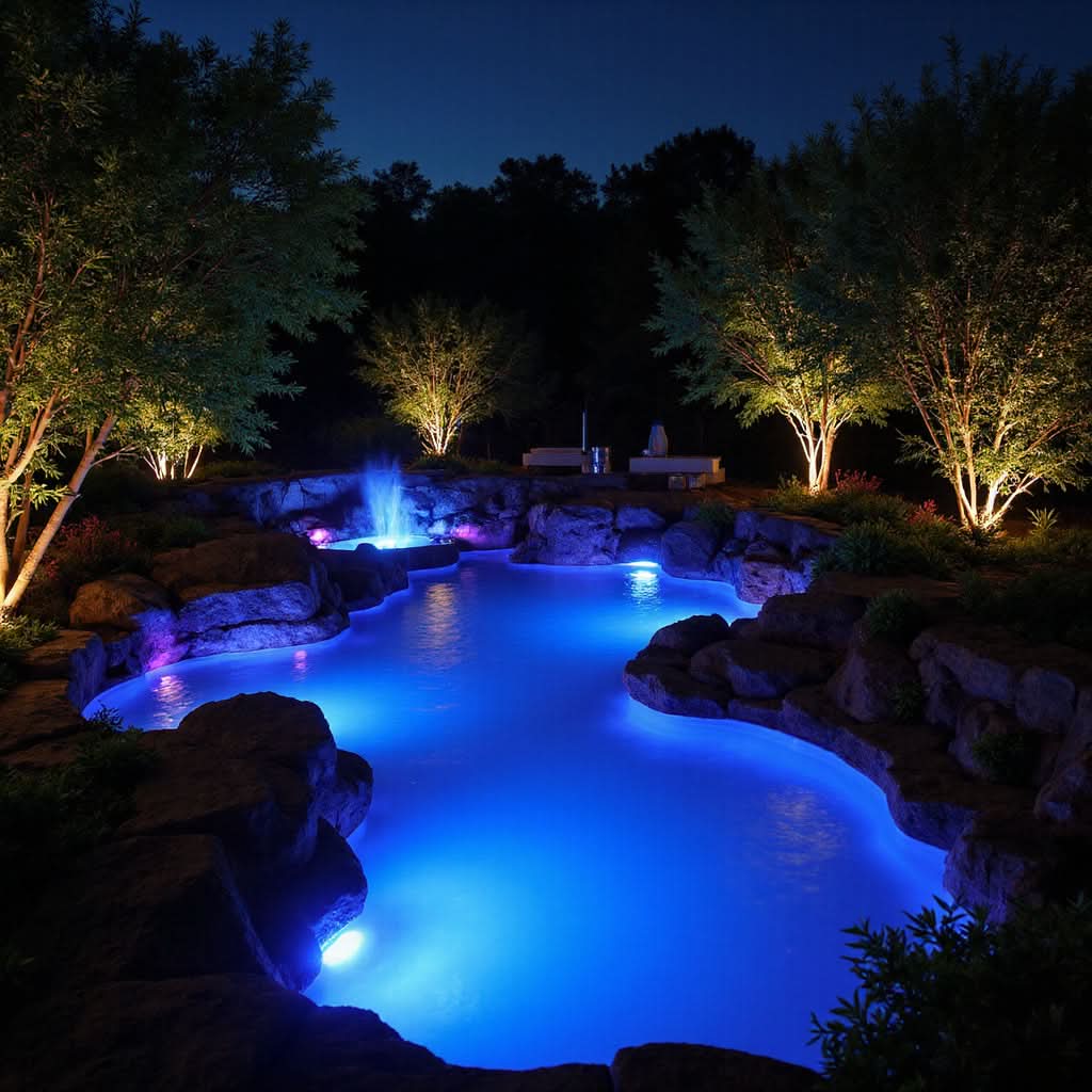 RGB Water Lights